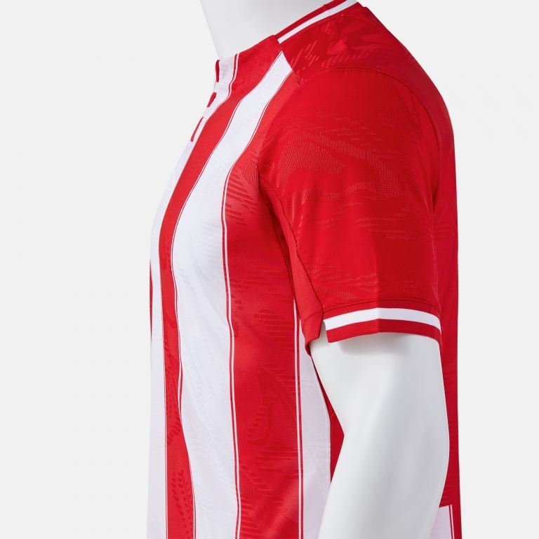 SHORT SLEEVE SHIRT PREMIER RED WHITE