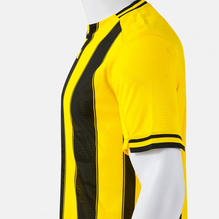 SHORT SLEEVE SHIRT PREMIER YELLOW BLACK