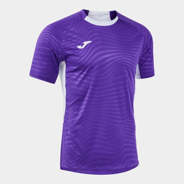 SHORT-SLEEVE T-SHIRT KICK PRO VIOLET WHITE