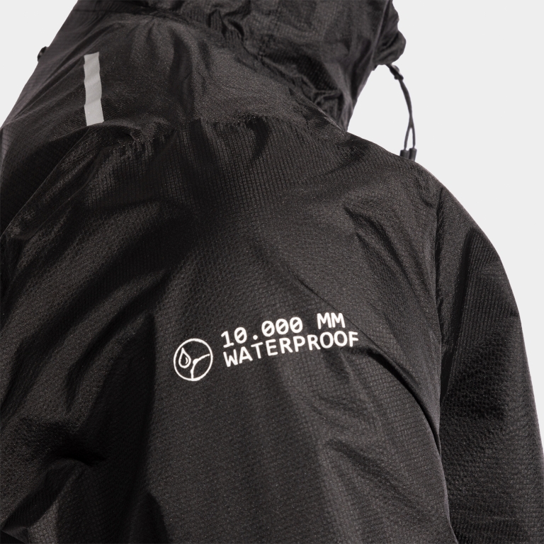 RAIN JACKET COMBI BLACK