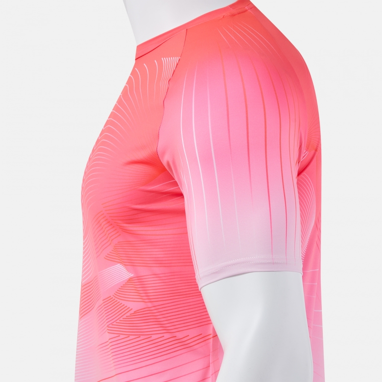 SHORT SLEEVE SHIRT ELITE XII CORAL FLUOR