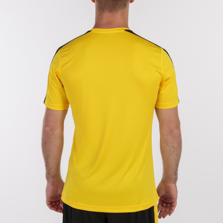 ACADEMY T-SHIRT YELLOW-BLACK S/S