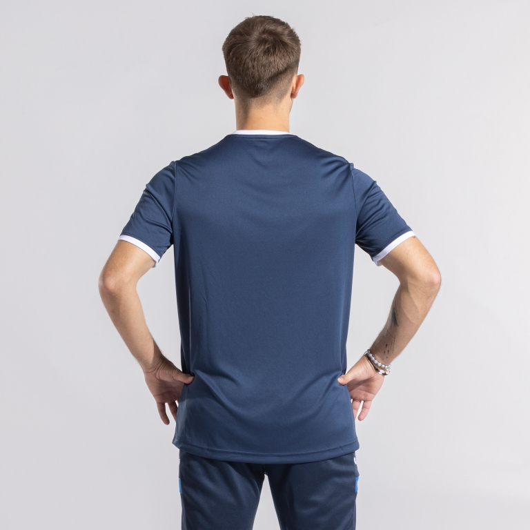 COMBI PREMIUM SHORT SLEEVE T-SHIRT DARK NAVY WHITE