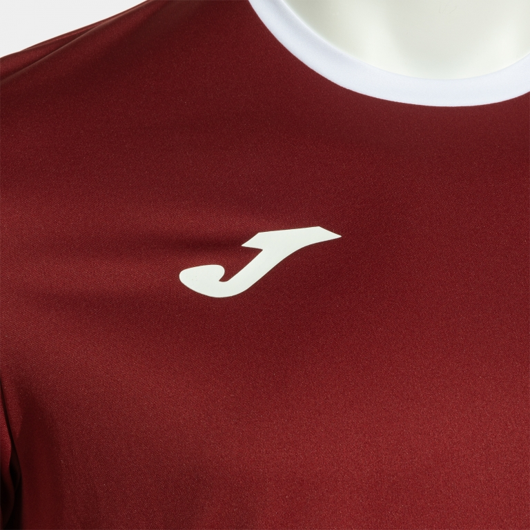 COMBI PREMIUM SHORT SLEEVE T-SHIRT BURGUNDY WHITE