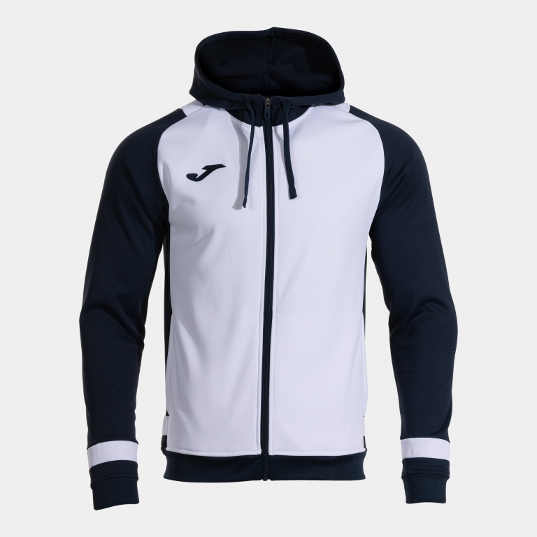 LIDER ZIP-UP HOODIE WHITE DARK NAVY
