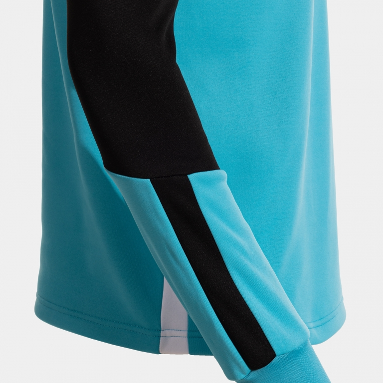 DANUBIO SWEATSHIRT FLUOR TURQUOISE BLACK