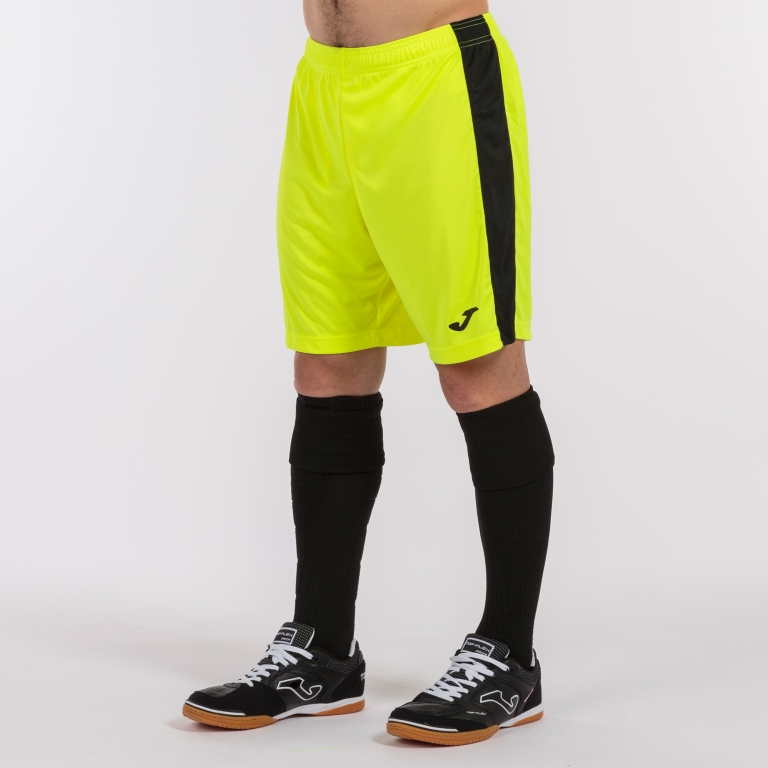 MAXI SHORT FLUOR YELLOW BLACK
