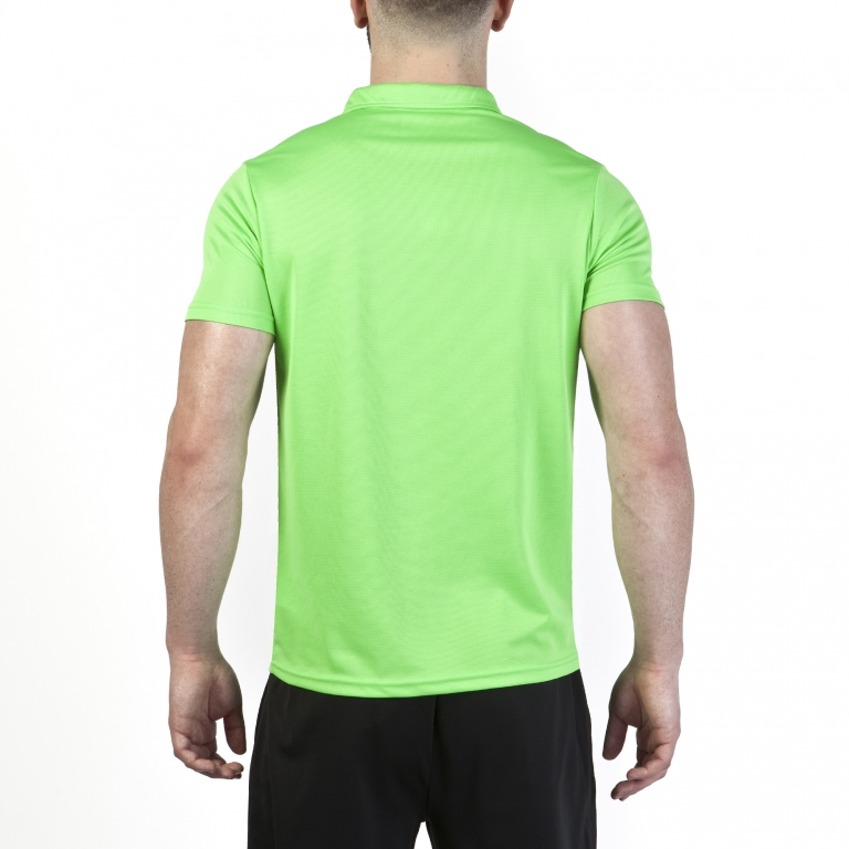 POLO SHIRT HOBBY GREEN FLUOR S/S