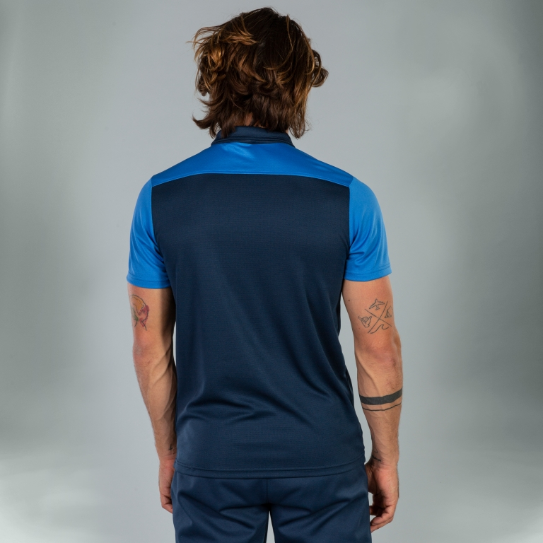 POLO SHIRT HOBBY II NAVY ROYAL S/S