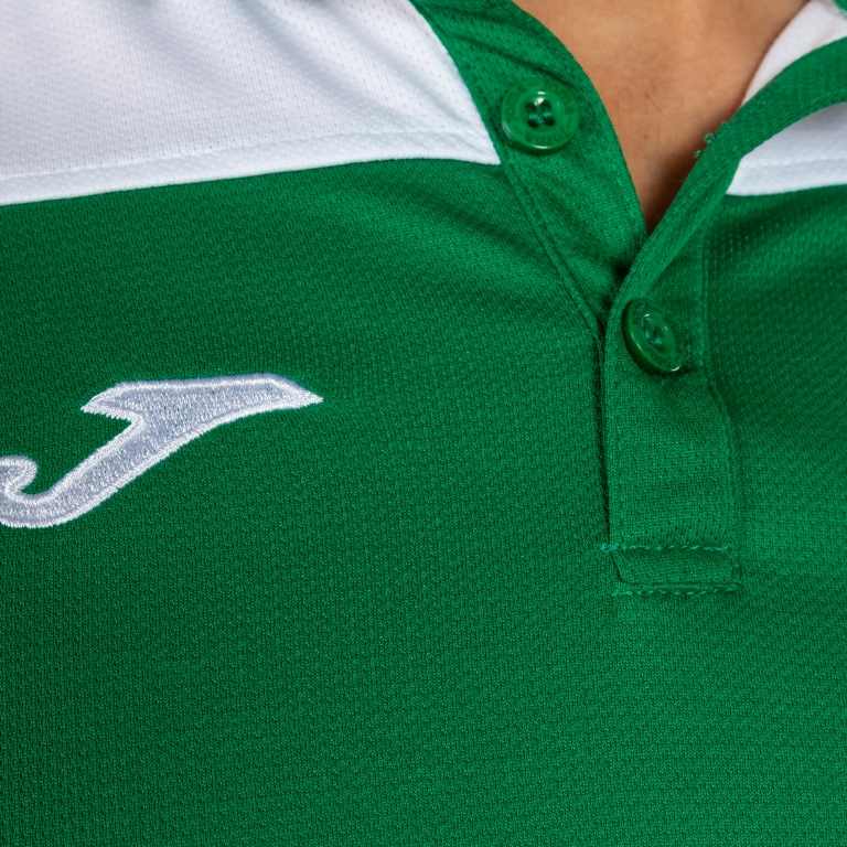 POLO SHIRT HOBBY II GREEN WHITE S/S