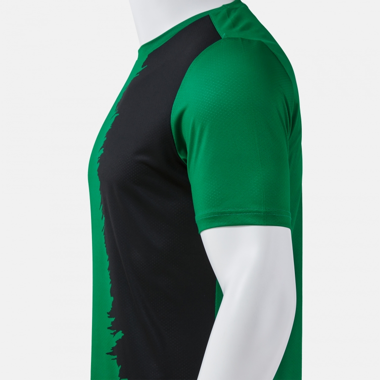 PICASHO SHORT SLEEVE T-SHIRT GREEN BLACK