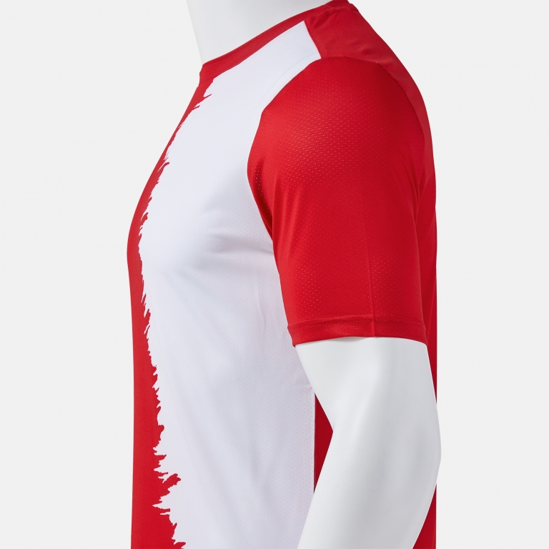 PICASHO SHORT SLEEVE T-SHIRT RED WHITE