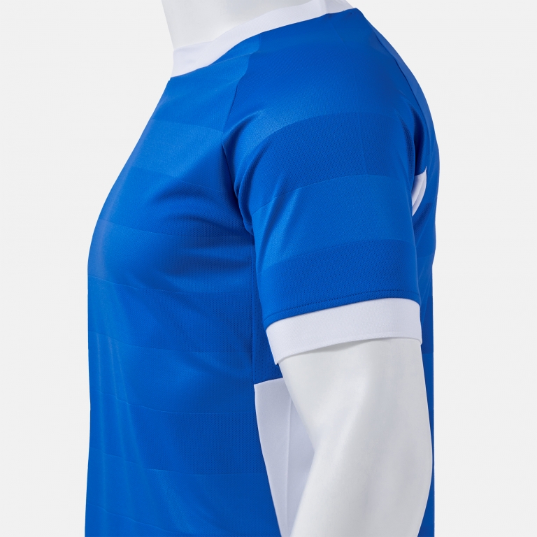 TOLETUM VII SHORT SLEEVE T-SHIRT ROYAL BLUE WHITE