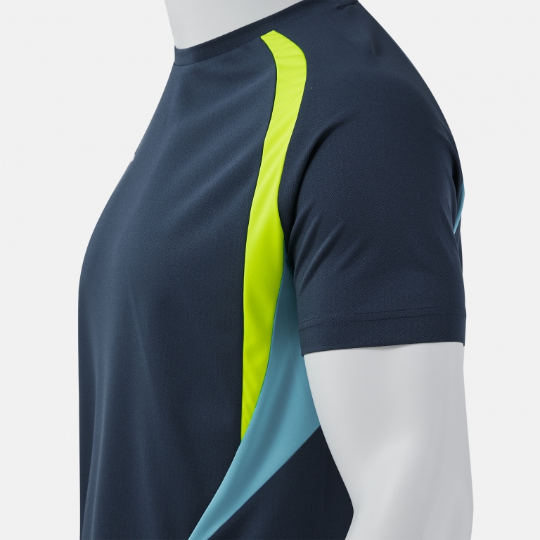 CHAMPIONSHIP 20 SHORT SLEEVE T-SHIRT DARK NAVY FLUOR YELLOW