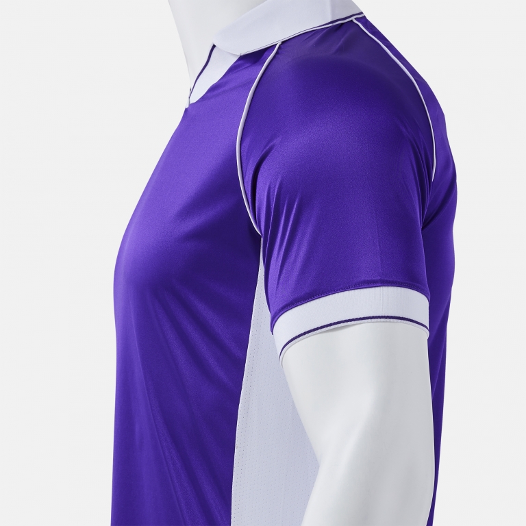 VINTAGE ECO RETRO SHORT SLEEVE T-SHIRT VIOLET WHITE