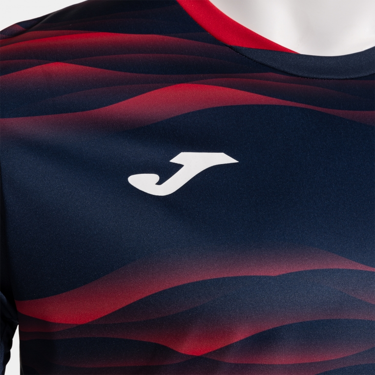 TIGER VII SHORT SLEEVE T-SHIRT DARK NAVY RED