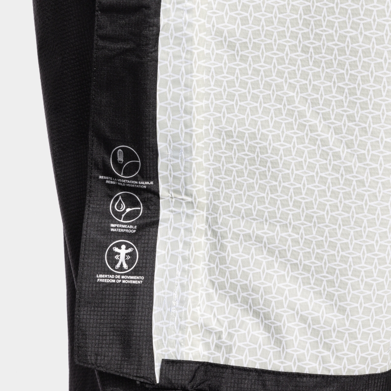RAIN JACKET COMBI BLACK