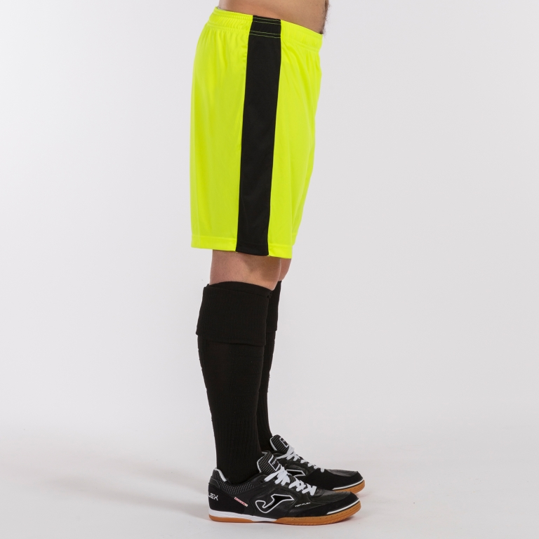 MAXI SHORT FLUOR YELLOW BLACK