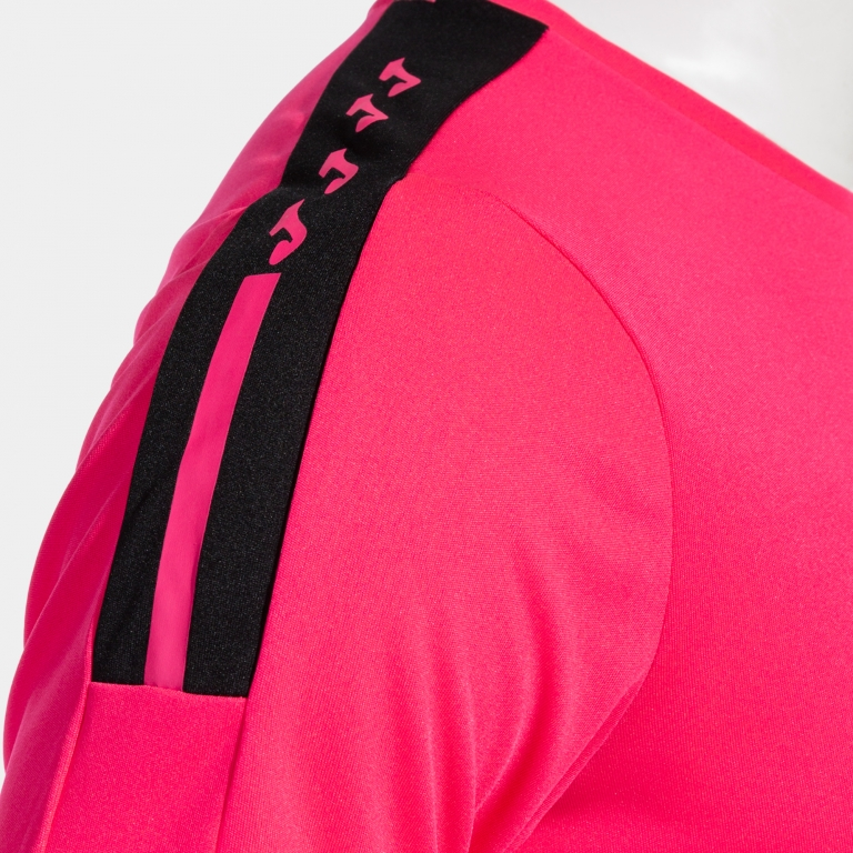 OLIMPIADA SHORT SLEEVE T-SHIRT FUCHSIA BLACK