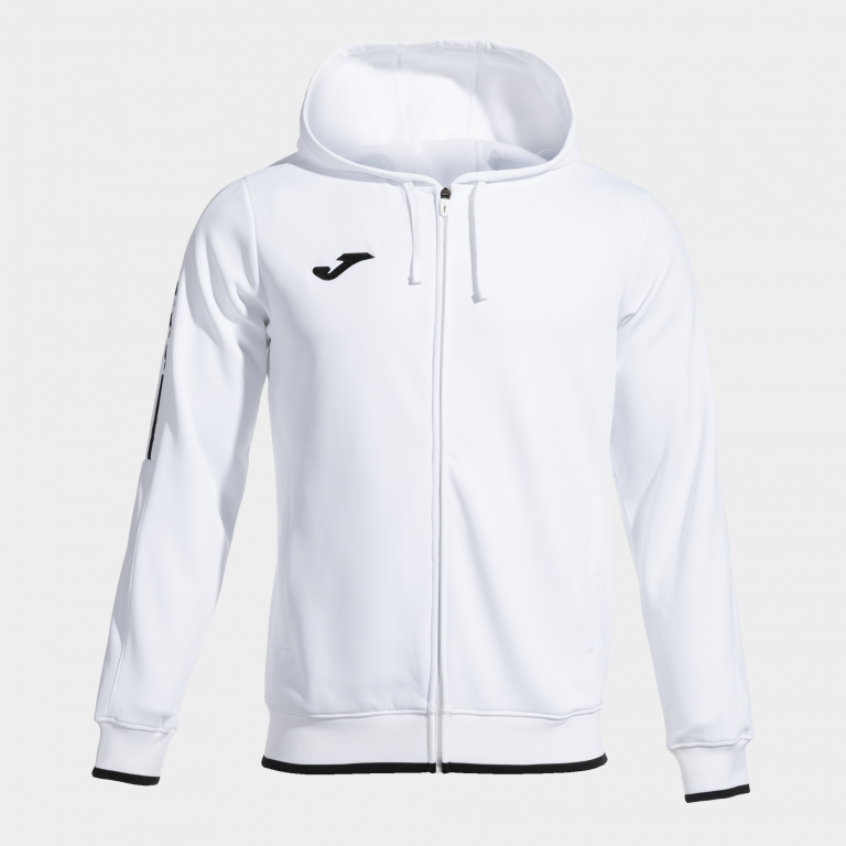  OLIMPIADA ZIP UP HOODIE WHITE