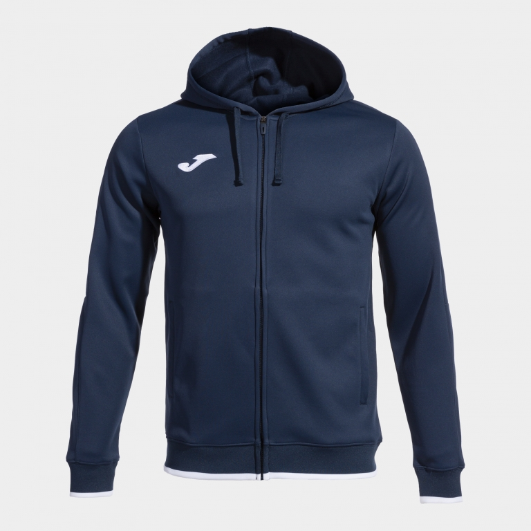 OLIMPIADA ZIP UP HOODIE NAVY