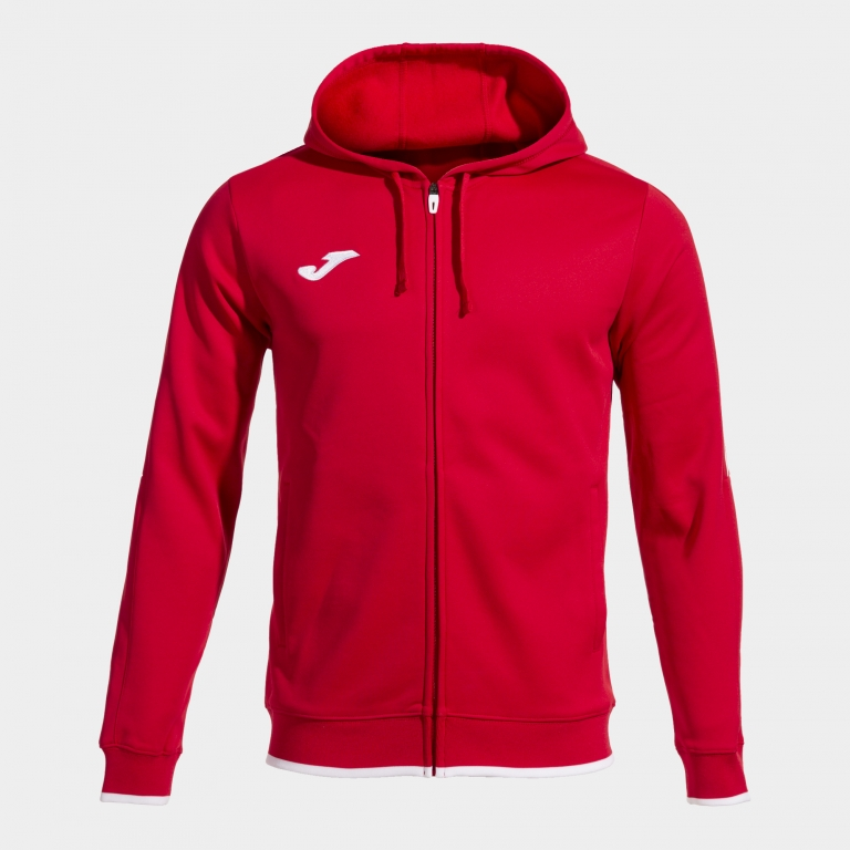 OLIMPIADA ZIP UP HOODIE RED
