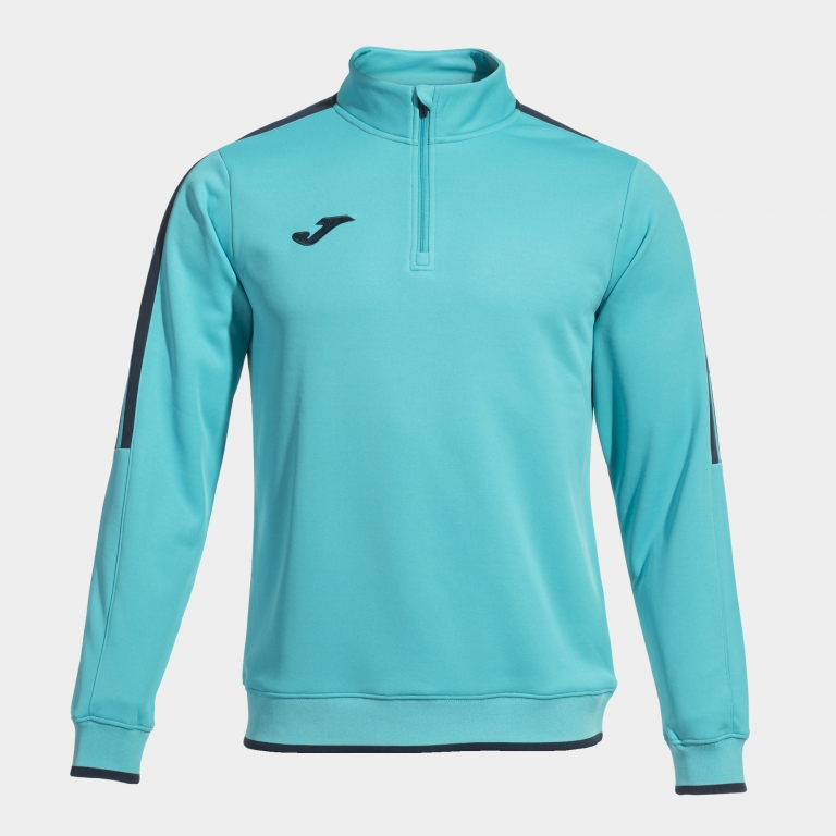 OLIMPIADA SWEATSHIRT FLUOR TURQUOISE BLACK