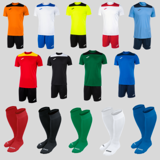 JOMA PHOENIX -ZVÝHODNĚNÝ SET- 15 dresů. trenek, štulpen, včetně čísel 2-16 na záda