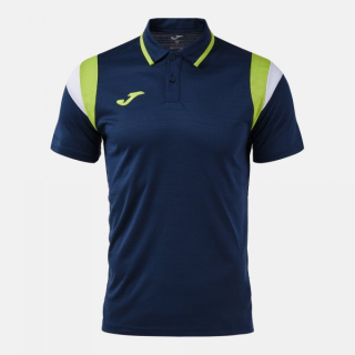 SHORT SLEEVE POLO TERRA DARK NAVY LIME