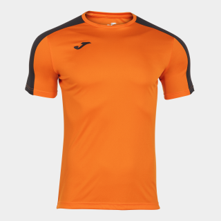 ACADEMY T-SHIRT ORANGE-BLACK S/S