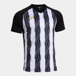 INTER V SHORT SLEEVE T-SHIRT BLACK WHITE