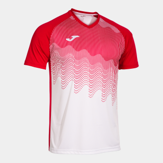 TIGER VI SHORT SLEEVE T-SHIRT WHITE RED