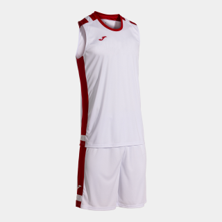 LIDER BASKET SET WHITE RED