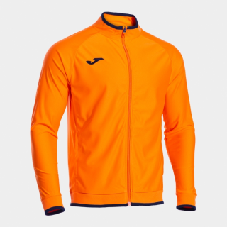 COMBI PREMIUM FULL ZIP SWEATSHIRT ORANGE BLACK