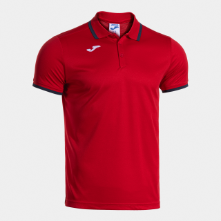 COMBI PREMIUM SHORT SLEEVE POLO RED DARK NAVY