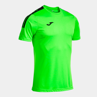 OLIMPIADA SHORT SLEEVE T-SHIRT FLUOR GREEN BLACK