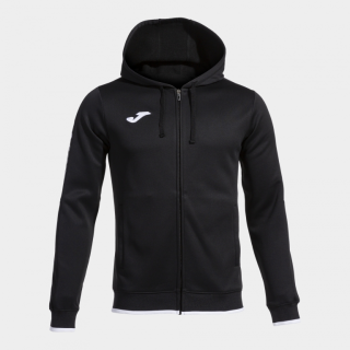 OLIMPIADA ZIP UP HOODIE BLACK