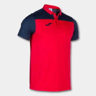 POLO SHIRT HOBBY II RED NAVY S/S