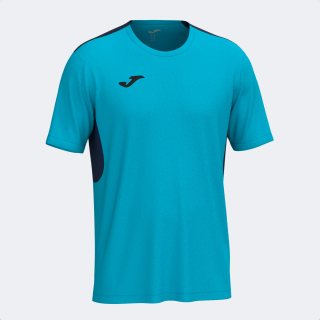 WINNER IV SHORT SLEEVE T-SHIRT FLUOR TURQUOISE DARK NAVY