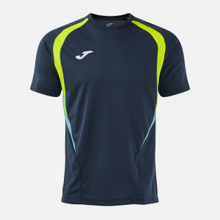 CHAMPIONSHIP 20 SHORT SLEEVE T-SHIRT DARK NAVY FLUOR YELLOW