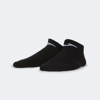 INVISIBLE SOCKS WITH COTTON FOOT BLACK