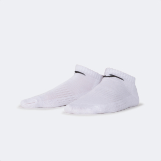 INVISIBLE SOCKS WITH COTTON FOOT WHITE
