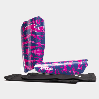 SPARTAN SHIN GUARDS NAVY PINK
