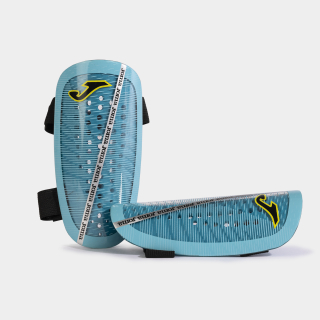 ATTACK SHIN GUARDS FLUOR TURQUOISE BLACK