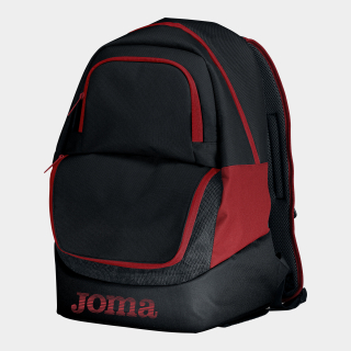 BACKPACK DIAMOND II BLACK RED