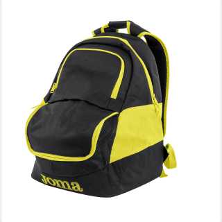 BACKPACK DIAMOND II BLACK YELLOW