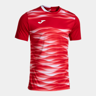 TIGER VII SHORT SLEEVE T-SHIRT RED WHITE
