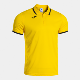 COMBI PREMIUM SHORT SLEEVE POLO YELLOW BLACK